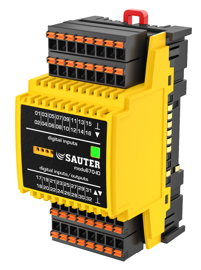 8 x DI/CI/DO (OC) und 8 x DI/CI I/O-Modul, modu670-IO