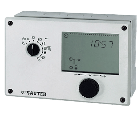 Heizungsregler mit digitaler Bedienoberfläche, equitherm - SAUTER Österreich