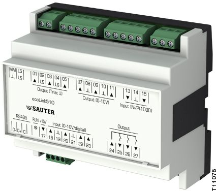 Remote I/O-Modul, ecoLink510...512