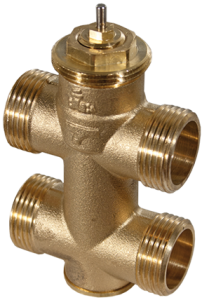 Klein-3-Wege-Ventil, PN 16 (el.)